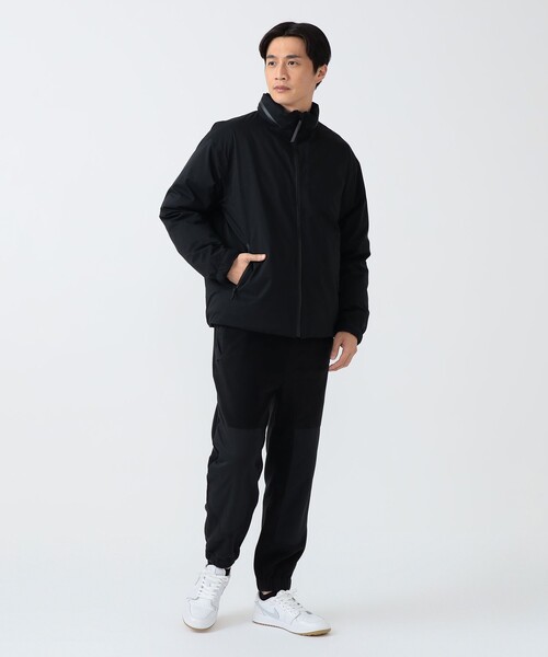 BEAMS GOLF(ビームスゴルフ)の「▲B.G.THREE / ALL-TIME 撥水 フルシームダウンブルゾン(LV.7)(ブルゾン・メンズ・ブラック/ネイビー・MEDIUM/X-LARGE/LARGE)」の4枚目の写真