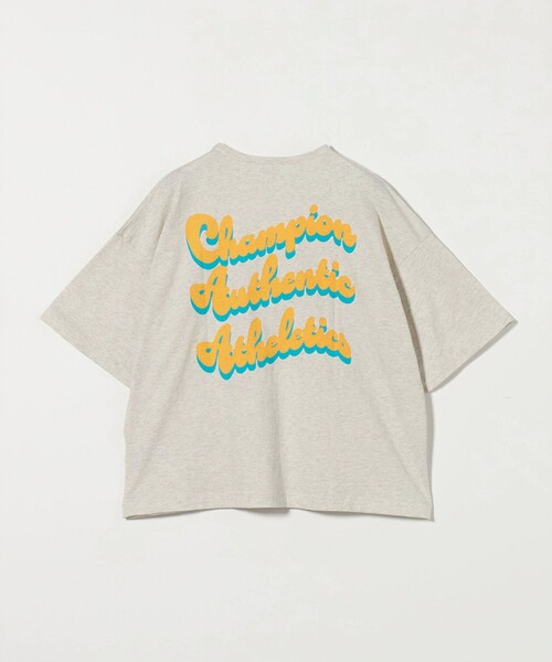 Champion（チャンピオン）の「＜Champion＞ガールズ ショートスリーブ Tシャツ / キッズ  140cm-160cm（Tシャツ/カットソー・キッズ・ブラック/ライトグレー/ライム・140cm/150cm/160cm）」の11枚目の写真