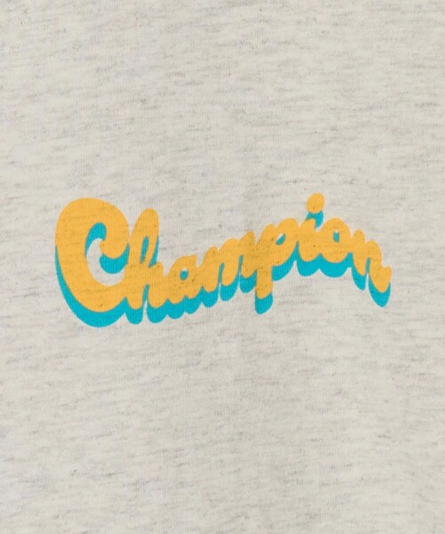 Champion（チャンピオン）の「＜Champion＞ガールズ ショートスリーブ Tシャツ / キッズ  140cm-160cm（Tシャツ/カットソー・キッズ・ブラック/ライトグレー/ライム・140cm/150cm/160cm）」の14枚目の写真