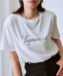 nissen | 綿１００％箔プリントロゴＴシャツ(接触冷感)(Tシャツ/カットソー)