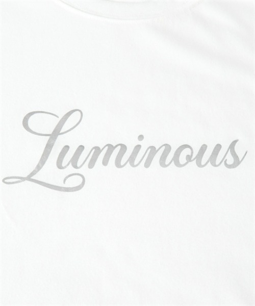 nissen（ニッセン）の「綿１００％箔プリントロゴＴシャツ(接触冷感)（Tシャツ/カットソー・レディース・チャコール/オフホワイト・LL/S/M/L）」の14枚目の写真