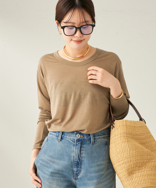 ★新品未使用★R’IAM ルーズロンT　今期　完売 セール】R'IAM ルーズロンT（Tシャツ/カットソー）｜Plage
