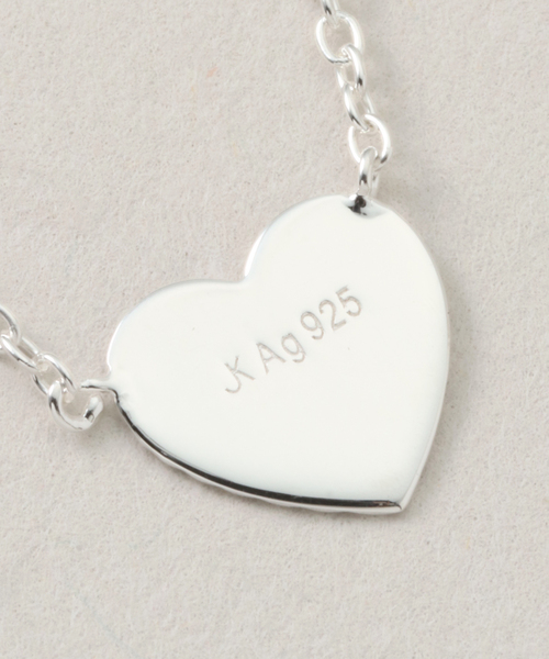 La TOTALITE(ラトータリテ)の「JANE KOENIG/ヤネコン Silverハートネックレス(ネックレス・レディース・シルバー・FREE)」の7枚目の写真