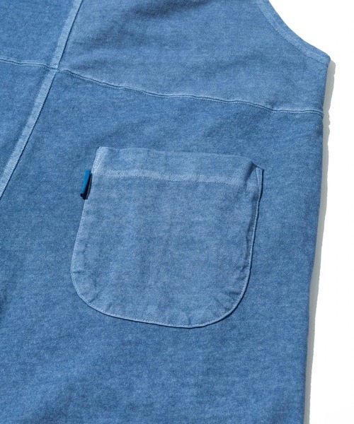 Good On(グッドオン)の「Good On/グッドオン TEE SALOPETTE(サロペット/オーバーオール・レディース・ブルー系その他/ライトグレー/セージグリーン・FREE)」の10枚目の写真