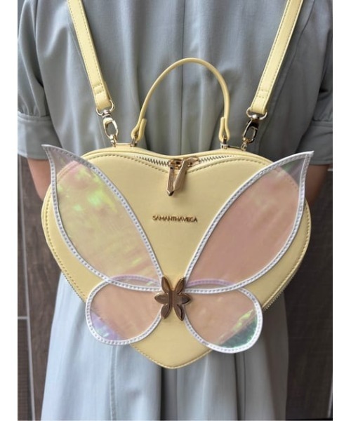 大人気!! SAMANTHAVEGA 「ティンカーベル」ハート型 ショルダー ティンカーベル」コレクションハート型ショルダーバッグ