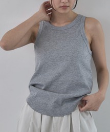 feepur | シンプルリブタンク(タンクトップ)