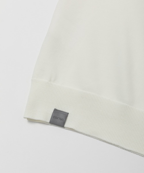 TENTIAL(テンシャル)の「MIGARU Light Knit Short Sleeve Polo Shirt(ポロシャツ・メンズ・ベージュ/ネイビー/ホワイト/ブラック・SMALL/MEDIUM/LARGE/X-LARGE)」の12枚目の写真
