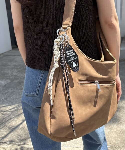 CIAOPANIC TYPY（チャオパニックティピー）の「パラコードチャーム（キーホルダー・レディース・ブラウン/グリーン/ブラック・ONE SIZE）」の4枚目の写真