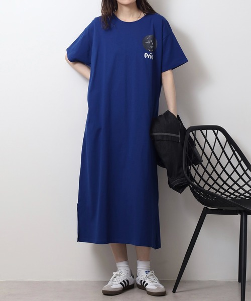 FUNALIVE(ファンアライブ)の「オリオン ビール Tシャツワンピース(ワンピース・レディース・ブラック/オフホワイト/ブルー・M-L)」の5枚目の写真