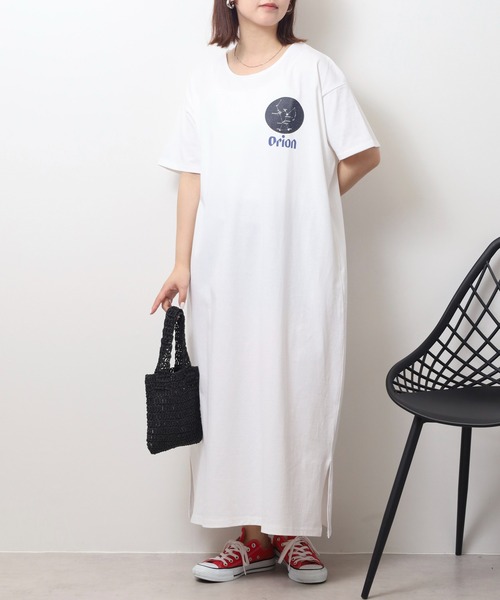 FUNALIVE(ファンアライブ)の「オリオン ビール Tシャツワンピース(ワンピース・レディース・ブラック/オフホワイト/ブルー・M-L)」の9枚目の写真