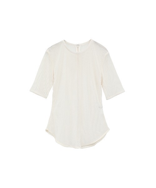 クラネ　SHEER VELOUR POWER SHOULDER TOPS SHEER VELOUR POWER SHOULDER TOPS｜TOPS(トップス)｜CLANE