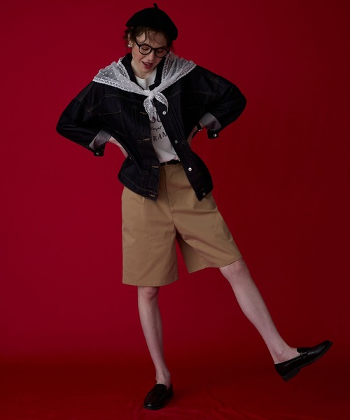 BONLECILL Marche（ボンルシールマルシェ）の「【BONLECILL Marche】アソートレースマルチウェイバブーシュカ／スカーフ（バンダナ/スカーフ・レディース・ホワイト系1/ホワイト系2/ホワイト・FREE）」の9枚目の写真