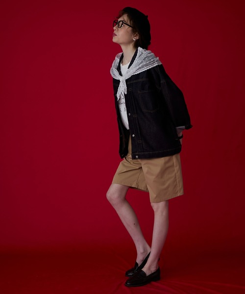 BONLECILL Marche（ボンルシールマルシェ）の「【BONLECILL Marche】アソートレースマルチウェイバブーシュカ／スカーフ（バンダナ/スカーフ・レディース・ホワイト系1/ホワイト系2/ホワイト・FREE）」の10枚目の写真