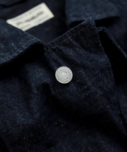 SPELLBOUND / スペルバウンド ] 横グレーデニム ミリタリージャケット