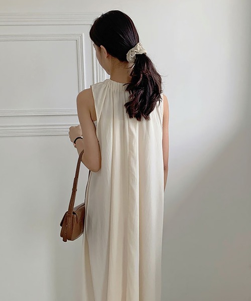 もにゃもにゃ様 ワンピース 36黄色 Chiffon One piece | Lam Wang