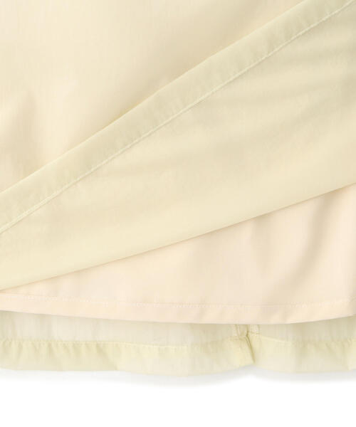 AVIREX(アヴィレックス)の「SHEER COLOR SCHEME SKIRT/シアーカラー スキームスカート(スカート・レディース・ブラック/アイボリー・F)」の21枚目の写真