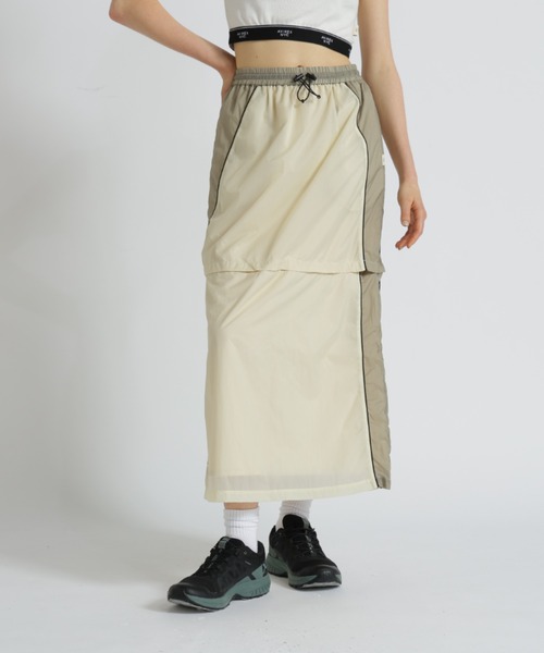 SHEER COLOR SCHEME SKIRT/シアーカラー スキームスカート