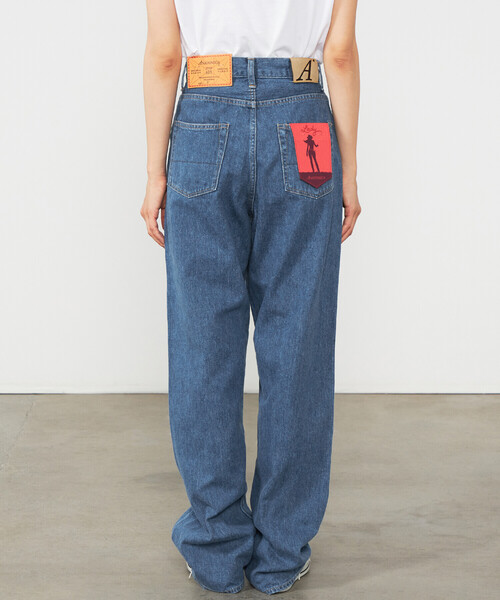 【極美品】ANATOMICA 618 MARILYN1 ハイウエストデニムパンツ 極美品】ANATOMICA 618 MARILYN1 ハイウエストデニムパンツ
