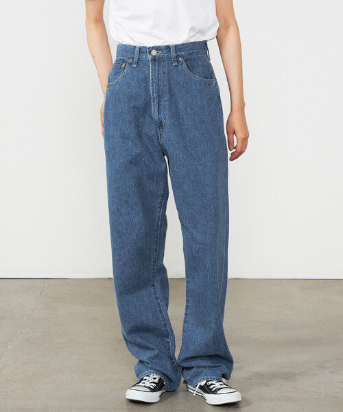 ANATOMICA(アナトミカ)の「ANATOMICA | 618 MARILYNⅠ USED WASH WOMEN(デニムパンツ・レディース・ブルー・28/26/27/25)」の14枚目の写真