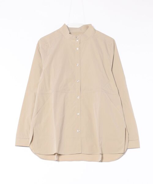 BELLUNA PLUS(ベルーナ)の「<S/F>花粉対策!スタンドカラーシャツ(シャツ/ブラウス・レディース・ベージュ/カーキ・MEDIUM/LARGE/X-LARGE)」の11枚目の写真