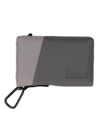 L.R.M（エルアールエム）の「切り替え合皮ミドル財布（財布）」