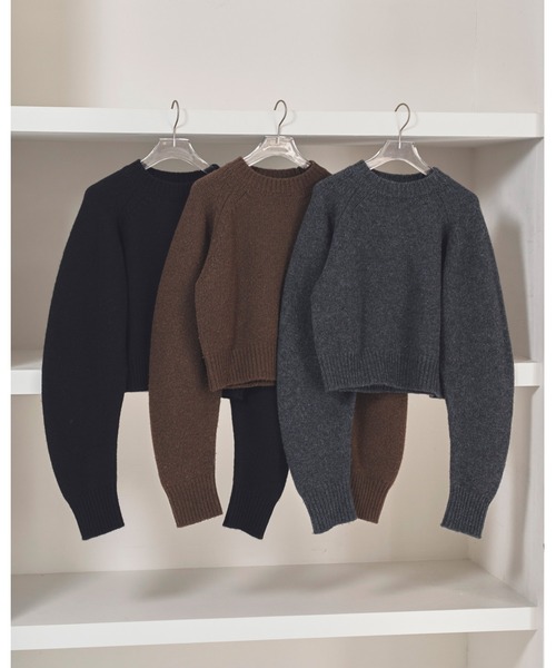 todayful ＊ Wool 100% Raglan Knit TODAYFUL Wool 100 Raglan Knit