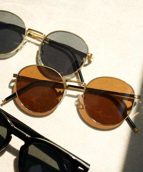 B.C STOCK（ベーセーストック）の「【WEB限定】スリムフレームサングラス（サングラス・レディース・ブラウン/ブラック・FREE）」の14枚目の写真