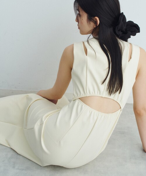 セール】slit jersey dress（ワンピース）｜CODE A（コードエー