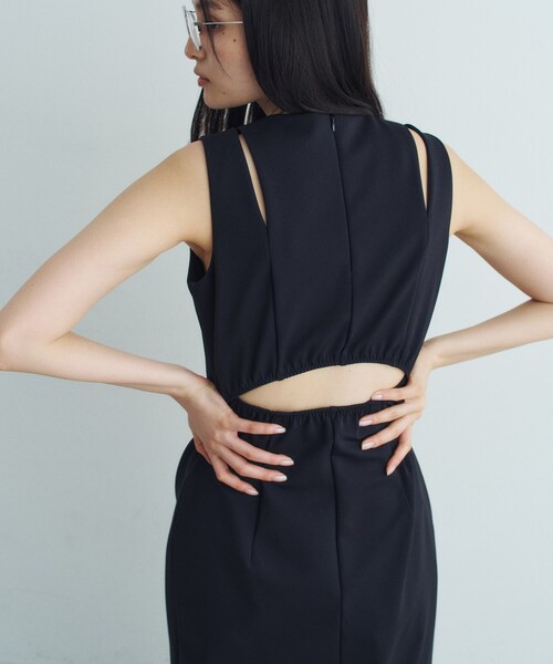未使用　タグ付き　CODE A slit jersey dress ワンピース slit jersey dress（マキシ・ロングワンピース） | CODE A