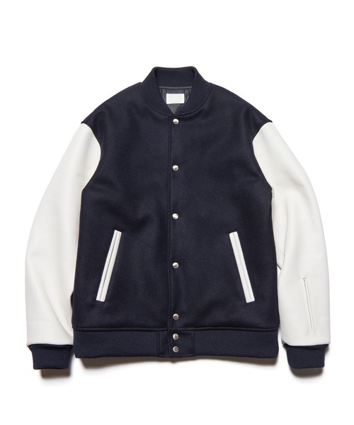 ジャケット・アウター KUSTOMSTYLE SO-CAL MELTON VARSITY JACKET MELTON LAMBSWOOL VARSITY JACKET（スタジャン）｜SOPHNET.（ソフ