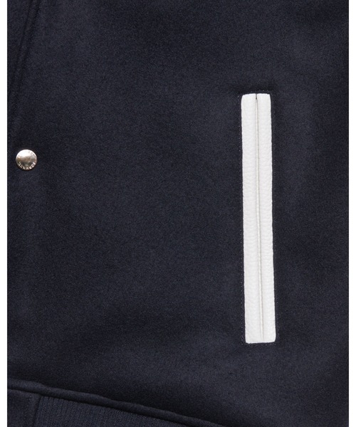 SOPHNET.(ソフネット)の「MELTON LAMBSWOOL VARSITY JACKET(スタジャン・メンズ・ネイビー/ブラック・2/4/1/3/5)」の12枚目の写真
