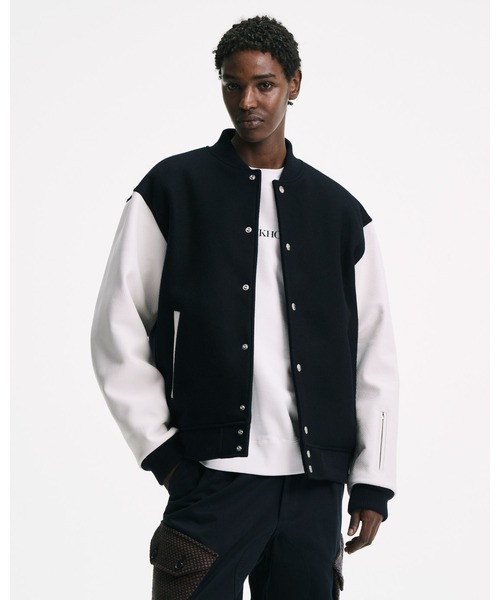 MELTON LAMBSWOOL VARSITY JACKET（スタジャン）｜SOPHNET.（ソフ