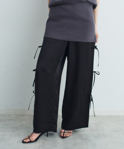 セール】ribbon easy pants（その他パンツ）｜CODE A（コードエー）の