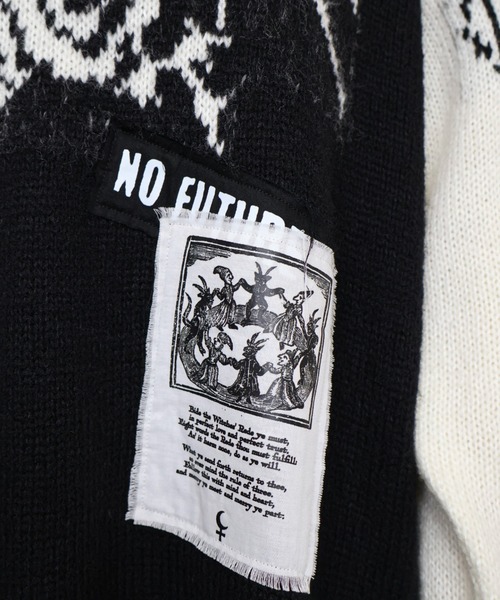 rurumu:（ルルムウ）の「rurumu:/ルルムウ/"rurumu:×KIDILL" raglan pullover(medium)（ニット/セーター・レディース・サックスブルー/ピンク/ブラック・FREE）」の22枚目の写真