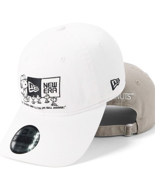 ニューエラゴルフキャップ 9TWENTYロングバイザー ピーナッツ