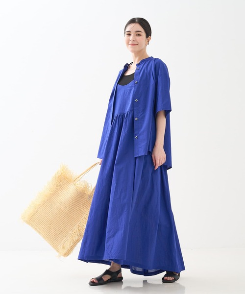 collex(コレックス)の「【Swaraj /スワラージ】手編み ラフィア フリンジ トートバッグ(かごバッグ・レディース・ブラック系その他/アイボリー・フリー)」の6枚目の写真