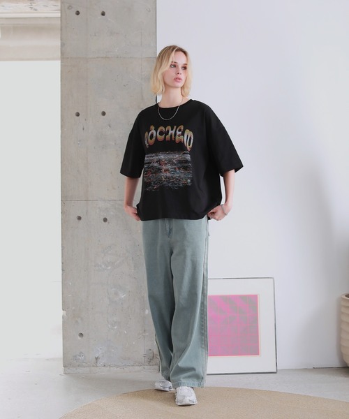 ROCHEM(ローシェン)の「カーブシルエットサイドラインデニム(デニムパンツ・メンズ・ブラック/ブルー・XS/S/M/L)」の22枚目の写真