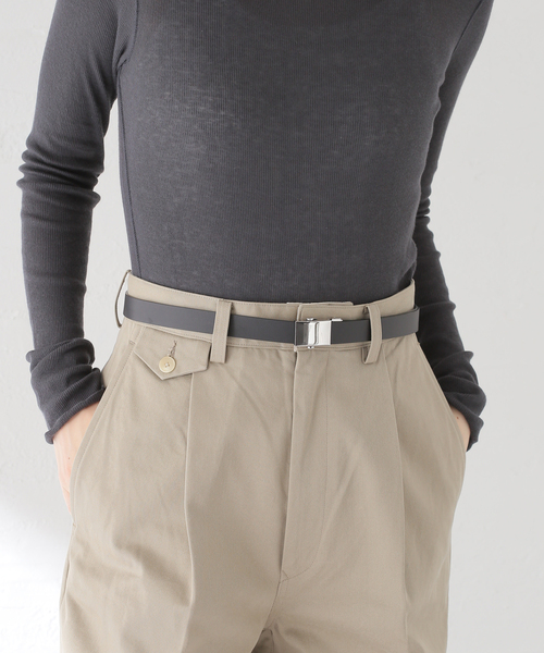 FRAMeWORK（フレームワーク）の「≪追加≫LEFIJE ガチャベルト 2CM silverバックル（ベルト・レディース・ブラック・FREE）」の11枚目の写真