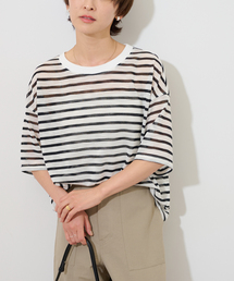 【タグ付き】ジャーナルスタンダードレリューム　APCボーダーTシャツ TEE-stand ! A.P.C. Exclusive for JOURNAL STANDARD relume