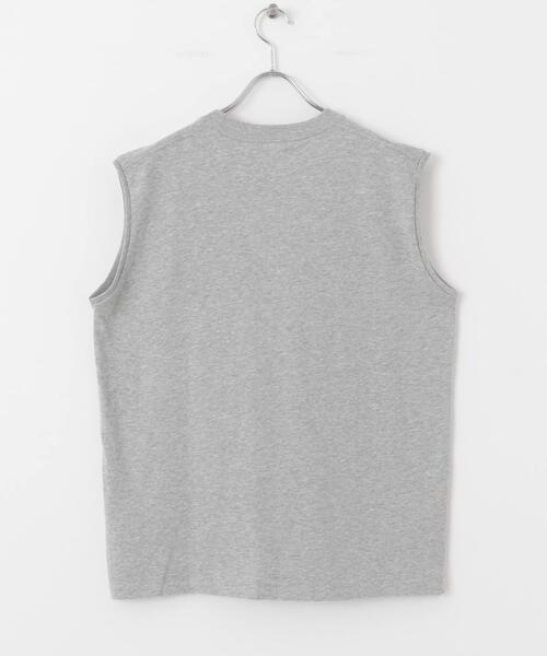 FORK&SPOON（フォークアンドスプーン）の「FORK&SPOON　エンブロイダリーノースリーブTシャツ（Tシャツ/カットソー・レディース・グレー系その他/オフホワイト/ベージュ・1）」の15枚目の写真