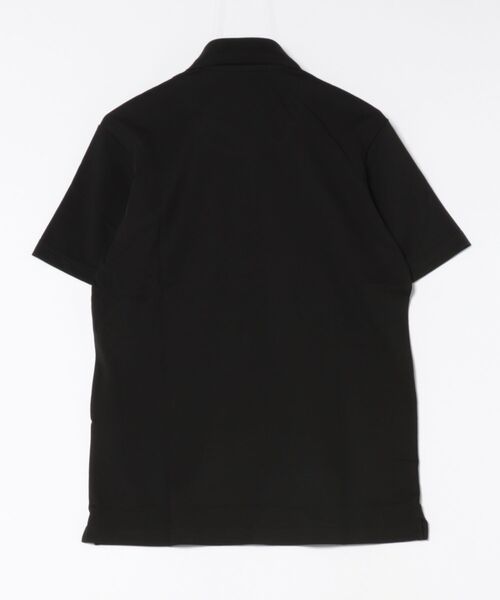 TOKYO SHIRTS(トウキョウシャツ)の「ビズポロ 接触冷感 リブカラー 半袖ポロシャツ(ポロシャツ・メンズ・ブラック・LL/L/XL/M)」の7枚目の写真