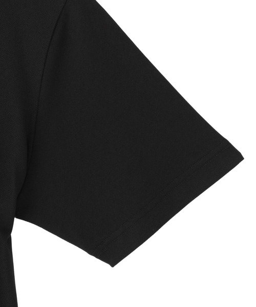 TOKYO SHIRTS(トウキョウシャツ)の「ビズポロ 接触冷感 リブカラー 半袖ポロシャツ(ポロシャツ・メンズ・ブラック・LL/L/XL/M)」の4枚目の写真