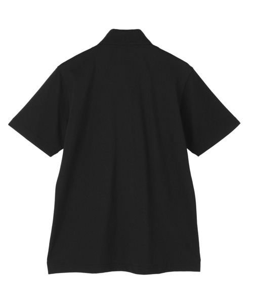 TOKYO SHIRTS(トウキョウシャツ)の「ビズポロ 接触冷感 リブカラー 半袖ポロシャツ(ポロシャツ・メンズ・ブラック・LL/L/XL/M)」の2枚目の写真