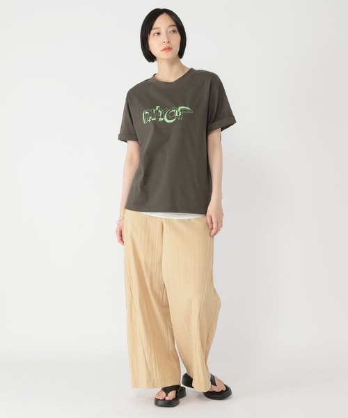 studio CLIP(スタディオクリップ)の「【daily CLIP】TIMETABLE Tシャツ(Tシャツ/カットソー・レディース・ブルー/ホワイト/オレンジ/チャコール・MEDIUM/LARGE)」の20枚目の写真