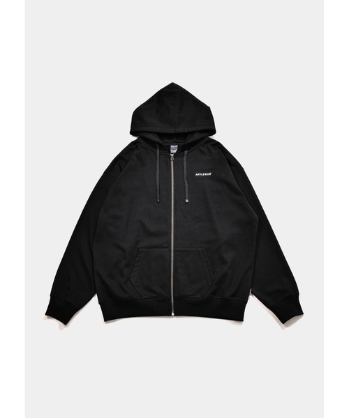 APPLEBUM(アップルバム)の「Logo Z/U Sweat Parka(パーカー・メンズ・ネイビー/ブラック/アッシュグレー・XX-LARGE/X-LARGE/LARGE/MEDIUM/SMALL)」の2枚目の写真