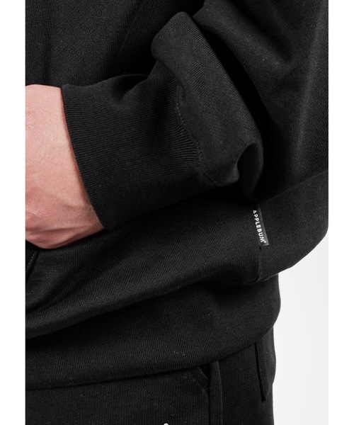 APPLEBUM(アップルバム)の「Logo Z/U Sweat Parka(パーカー・メンズ・ネイビー/ブラック/アッシュグレー・XX-LARGE/X-LARGE/LARGE/MEDIUM/SMALL)」の4枚目の写真