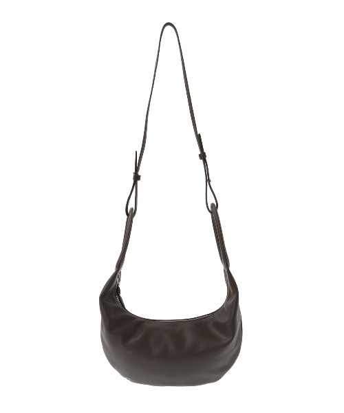 MANOF(マノフ)の「HANDLE MOON BAG(ハンドバッグ・レディース・ブラウン/ブラック・FREE)」の16枚目の写真
