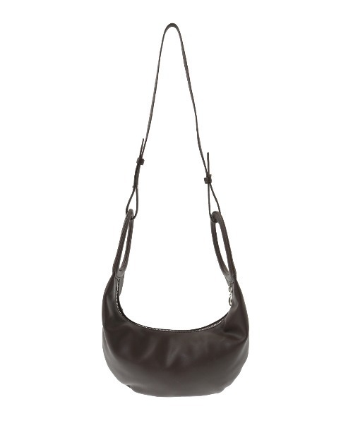 MANOF(マノフ)の「HANDLE MOON BAG(ハンドバッグ・レディース・ブラウン/ブラック・FREE)」の14枚目の写真