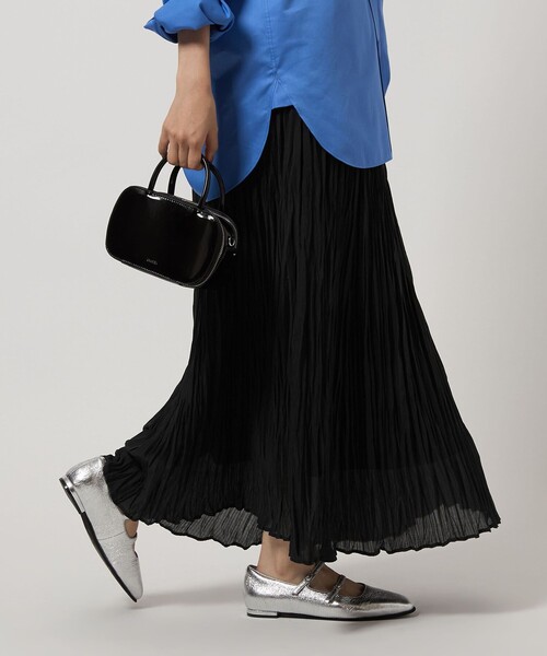 ワッシャー プリーツ スカート