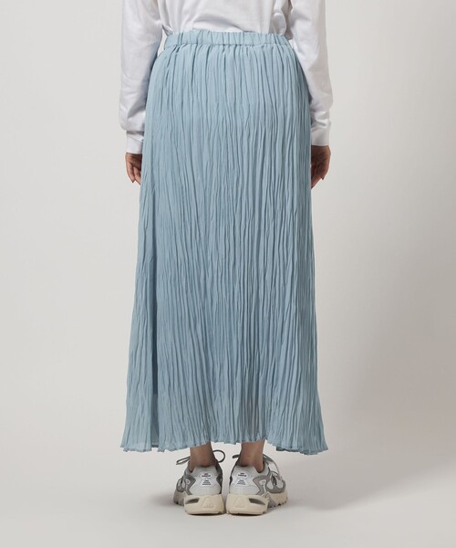 ワッシャー プリーツ スカート